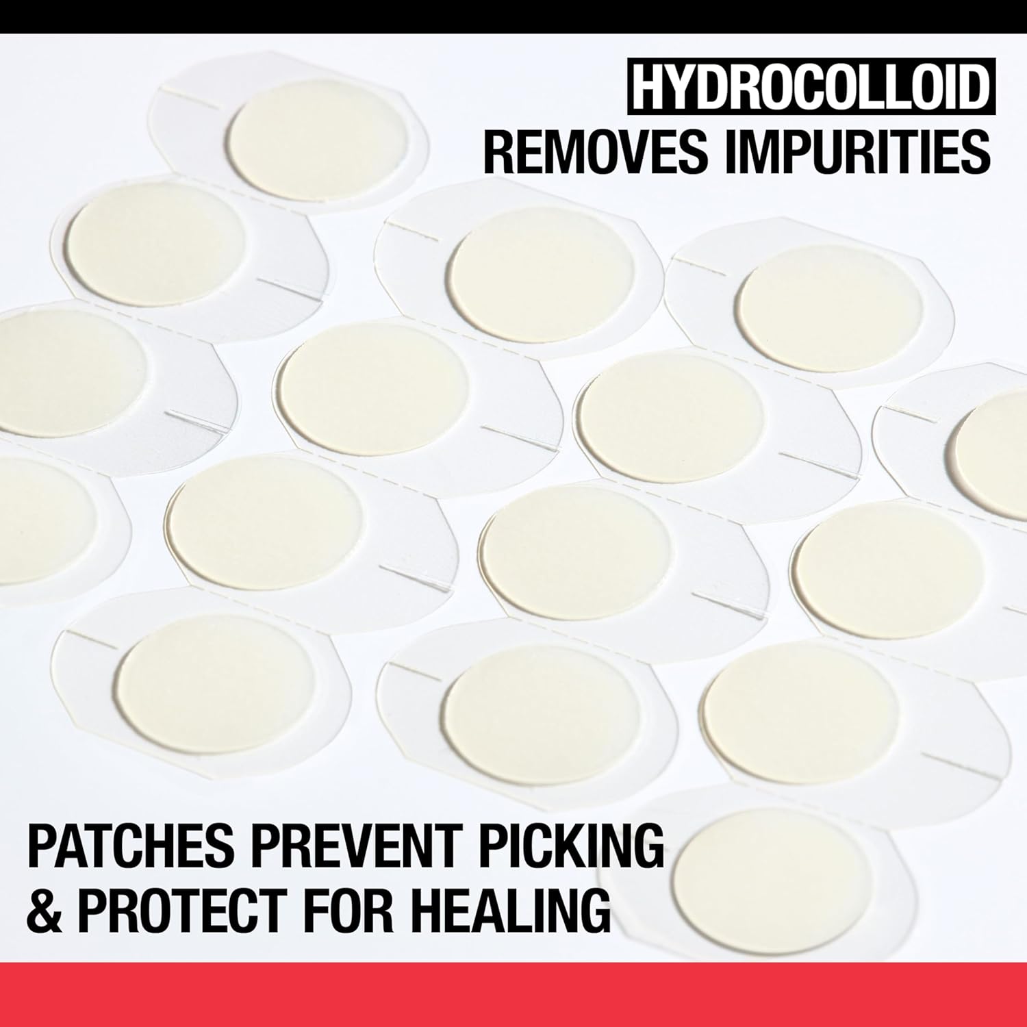 Buy now Neutrogena Stubborn Acne Ultra-Thin Blemish Dots, Pimple Patches for Face, Acne Patches, Ultra-Thin Hydrocolloid Facial Stickers, Overnight Use, Suitable for All Skin Types, 24 Count at indiglob india