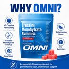 Creatine Gummies for Women, 1g Per Gummy, Low Sugar Watermelon Creatine Monohydrate Gummies, Performance, Workout Support