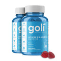 Goli Ashwagandha & Vitamin D Gummy - 300 Count - Mixed Berry, KSM-66, Vegan, Plant Based, Non-GMO, Gluten-Free & Gelatin Free Relax. Restore. Unwind, Pack of 5