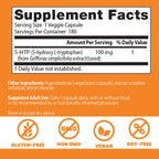 Buy now Doctors Best 5-HTP, Supports Mental & Emotional Well-Being, Non-GMO, Gluten Free, Soy Free, Vegan 180 Veggie Caps at indiglob india