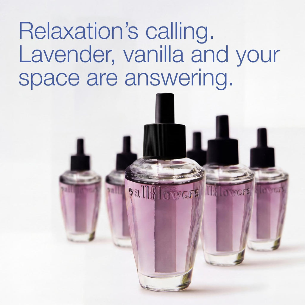 Bath & Body Works Wallflowers Refills, Lavender Vanilla Scent, 6 Pack