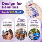 duwhot Calcium Citrate Gummies, Chewable Calcium 1000mg for Women, Men Kids | High Absorption Calcium Minerals Supplements for Bone, Muscle & Immune Support, Blueberry Flavor, Vegan, Organic, 60 Chews