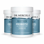 Dr. Mercola Biothin Probiotic, 90 Delayed-Release Capsules (90 Servings) | Lactobacillus Gasseri BNR17, 10 Billion CFU, Supports Digestive Health and Healthy Metabolism, Acid and Bile Tolerant