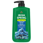 Buy now Irish Spring 5 in 1 Moisturizing Body Wash for Men, Shampoo, Conditioner, Body and Face Wash, and 24 Hour Deodorizer, Paraben-Free, Fresh Eucalyptus & Bergamot Scent, 20 fl oz at indiglob india