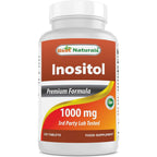 Buy now Best Naturals Inositol 1000mg 120 Tablets - Also Called Vitamin B8 at indiglob india