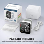 Blood Pressure Monitor Rechargeable 2x90 Memory Machine with Carrying Case