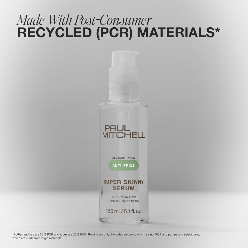 Paul Mitchell Super Skinny Serum Blowout Primer, Speeds Up Drying Time, Humidity Resistant, For All Hair Types
