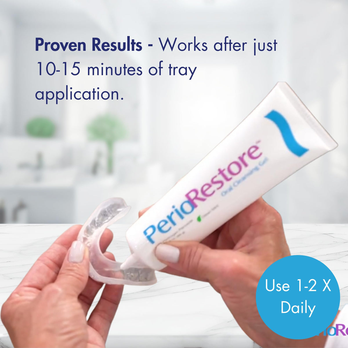 Perio Gel, Periodontal Treatment & Teeth Whitening Gel, Mint, 3 oz, 1 Ct