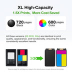 68XL 68e Ink Cartridge Black Color Combo Pack Replacement for HP 68 XL HP68