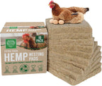 Small Pet Select Hemp Nesting Pads, Chicken Coop & Boxes, 10-Pack