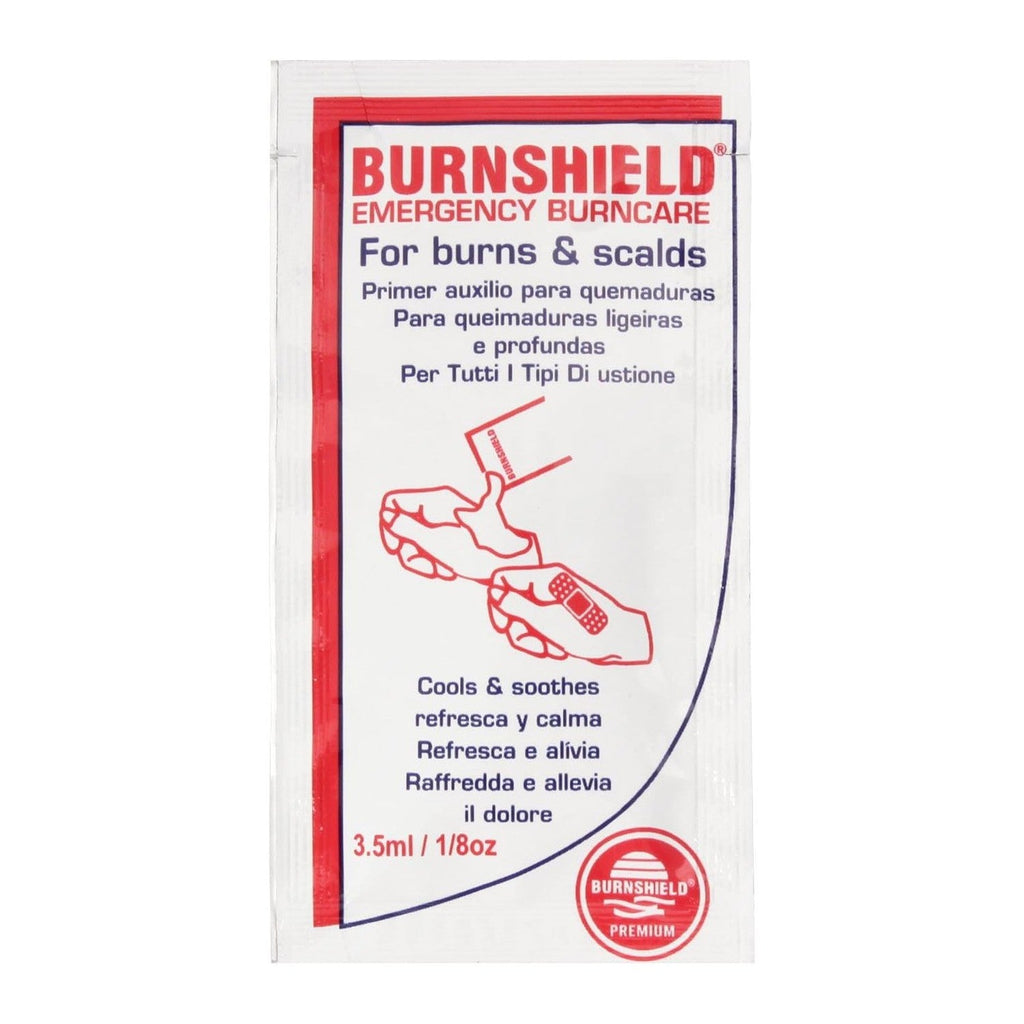 Buy now Burnshield First Aid Burn Relief Hydrogel Sachets, 25 Count at indiglob india