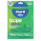 Oral-B Glide Dental Floss Picks Variety Pack with Scope Outlast, Arctic Peppermint Oil, & Ultra Deep Clean, Value Pack 225ct (75 Count per Pack, Pack of 3)