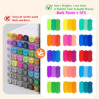 Professional Alcohol Markers, 108 Colors Fine & Chisel Sketch Pens