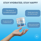 Low Sodium Electrolytes - 60 Servings - Strawberry Lemonade - Sugar Free Electrolytes Powder - Electrolytes Without Sodium - Low Sodium Electrolyte Powder