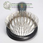 Buy now BESTOOL Hair Brush, Paddle Detangler Brush with Metal Bristles for Women/Men/Kids Detangling & Massaging, Anti Static, Best for All Hair Types Wet & Dry DailyUse at indiglob india