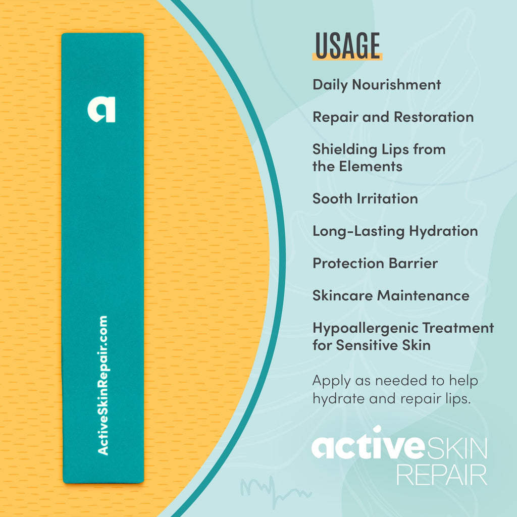 Active Skin Repair Hydrating Lip Balm with Hyaluronic Acid, 10 ml