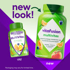 Vitafusion Multivitamin Gummies | 120 Adult Gummy Vitamins | for Men & Women | Assorted Fruit Flavors | Gluten and Dairy-Free Supplement