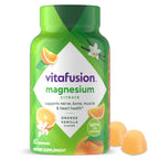 Vitafusion Magnesium Citrate Gummy | 165mg | 60 Gummies | for Adult Women & Men | Orange Vanilla Flavor | Gluten-Free Vitamin Supplement