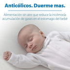 Dr. Brown's Anti-Colic Options+ Wide-Neck Baby Bottles, Forest, 2-Pack