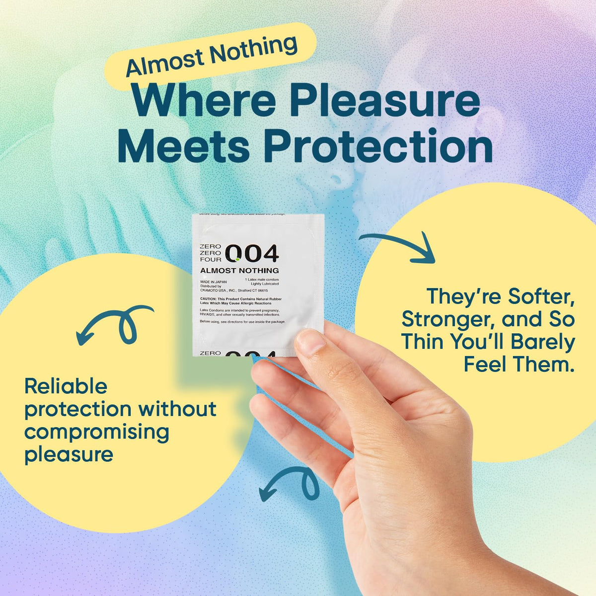OKAMOTO 004 Condoms, 24 count