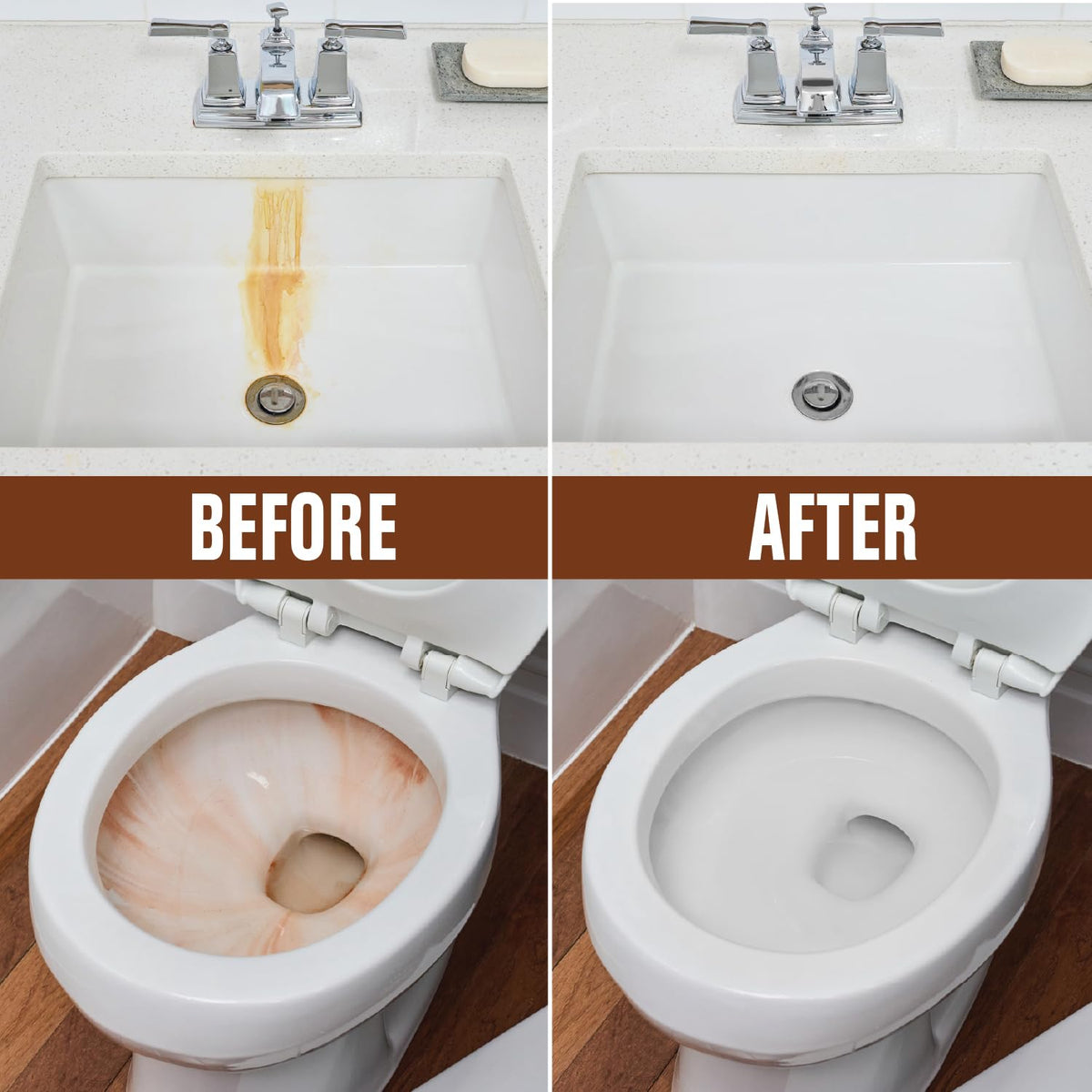 Rust-Oleum Whink Rust Stain Remover | Heavy-Duty Iron Stain Remover for White Toilets & Sinks, Colorfast Fabric & Carpets | 16 oz
