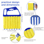 Blind Cleaner Duster Tool, 4Pcs Washable 7-Finger Venetian Window Duster