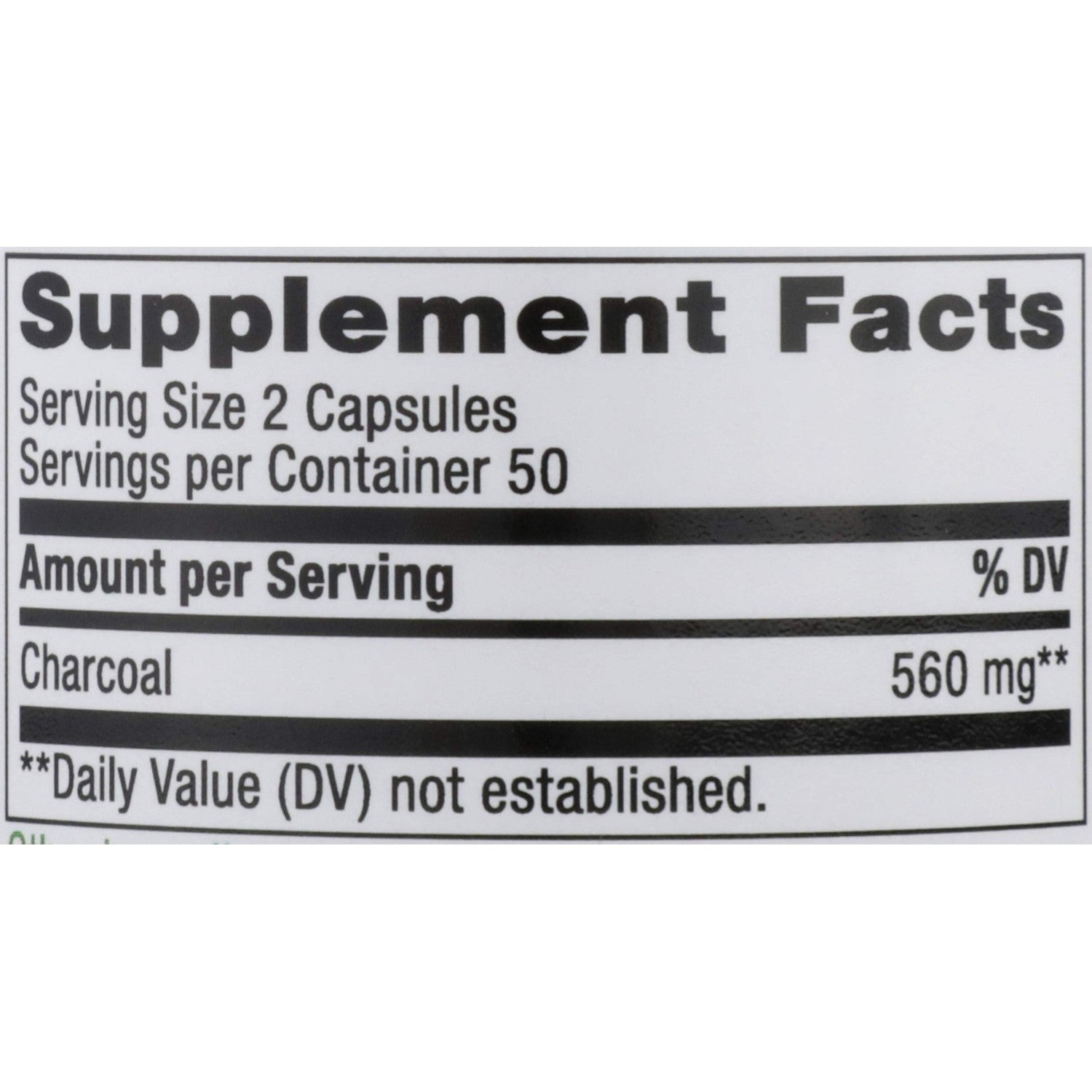 Nature's Way Activated Charcoal - Charcoal Supplement that Binds Unwanted Materials & Gas* - Alternative to Powder - Gluten-Free & Dairy-Free - 100 Count