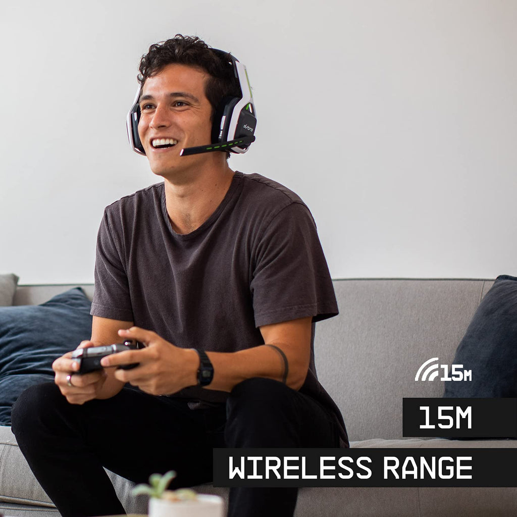 Buy now ASTRO Gaming A20 Wireless Headset Gen 2 for Xbox Series X | S, Xbox One, PC & Mac - White/Green at indiglob india
