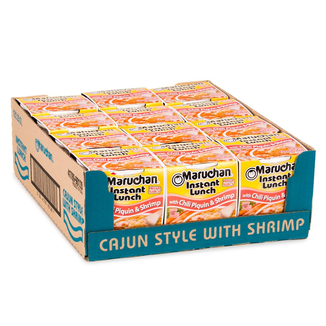 Buy now Maruchan Instant Lunch Beef, 2.25 Oz, Pack of 12 Chili piquin & shrimp at indiglob india