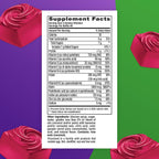 Vitafusion Hair Skin and Nails Vitamins | Biotin 5000mcg | 135 Gummies | for Women and Men | Berry Flavor | Gluten-Free Adult Gummy Multivitamin Supplement