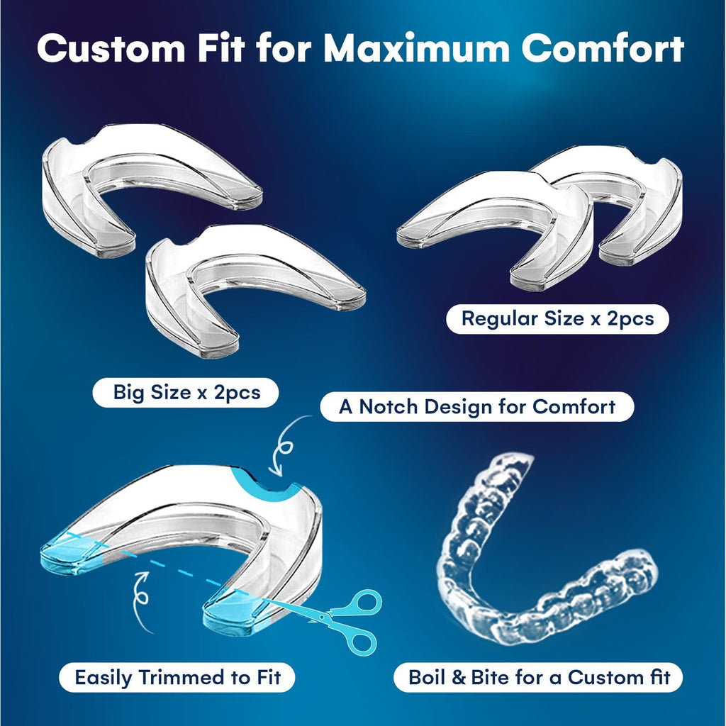 Mouth Guard for Grinding & Clenching Teeth at Night, Sleeping Mouthguard