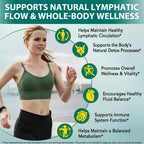 Lymphatic Drainage Supplements, 4275mg Lymph System Support for Immune
