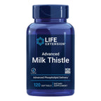 Life Extension Advanced Milk Thistle, Silymarin, 120 Softgels | Liver Health Supplement for Liver Health & Detox Support with Silymarin & Silybin, Bioavailable, Gluten Free & Non-GMO