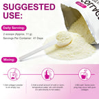 Multi Collagen Peptides Powder,Type I, II, III, V, X,with Biotin,Vitamin C,Hyaluronic Acid,Supports Healthy Joint, Hair, Skin & Nail Support,Grass-Fed, Non-GMO,16oz