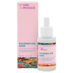 Buy now Good Molecules Hyaluronic Acid Serum - 1% Hyaluronic Acid Non-greasy Ultra Hydrating Serum, Facial Moisturizer for Plumper Skin, Skin Care for Face at indiglob india