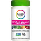 Rainbow Light Womens Multivitamin One + | 150 Caplets | Supports Cellular Energy & Antioxidant Health | Real Food Nutrients, Digestive Enzymes & Probiotics | with Vitamins C, D, and Zinc