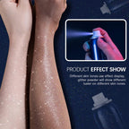 Buy now MEICOLY Silver Body Glitter Spray 2.1oz â€“ Waterproof Quick-Dry Shimmer Hairspray for Hair, Body & Clothes | Festival, Party, Prom Sparkle at indiglob india