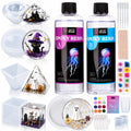 LET'S RESIN 16oz Epoxy Resin Kits and Molds Complete Set for Beginners