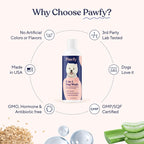 Pawfy 5 in 1 Dog Shampoo and Conditioner for Itchy Skin (Oatmeal & Aloe)