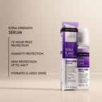 John Frieda Frizz Ease Extra Strength Hair Serum, 1.69 fl oz | Anti-frizz Serum for Thick, Coarse Hair, Vitamin E and Rice Oil, Heat Protection, Smoothing, Hydrating