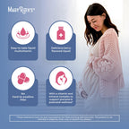 MARYRUTH'S Postnatal & Prenatal Liquid Multivitamin for Women, 16 oz, Vegan | Selenium, Folate, Healthy Fetal Development, Vegan, Non-GMO