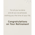 American Greetings Retirement Card (Time of Your Life)