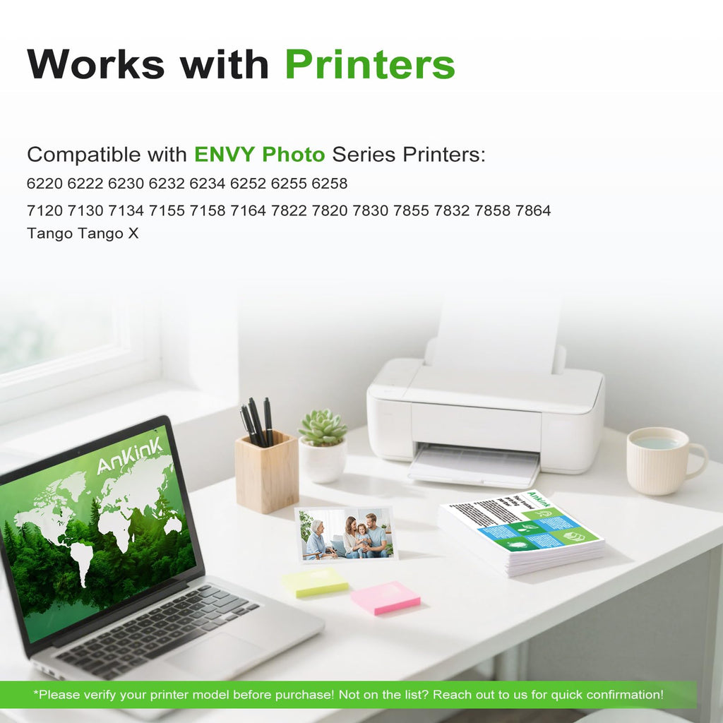64XL Ink Cartridges Replacement for HP 64 Ink 64XL Ink Cartridge Combo Pack