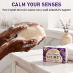 Yardley London Scented Bar Soap Variety Pack - 10 Bars Bath Soap Gift Set for Women & Men: English Lavender, Oatmeal & Almond, Aloe & Avocado, Cocoa Butter, Lemon Verbena Moisturizing Soap Bars
