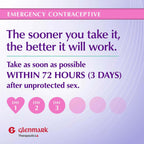 Glenmark Therapeutics Emergency Contraceptive Tablet, Levonorgestrel 1.5mg, Reduces Chance of Pregnancy After Unprotected Sex