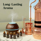Buy now Lagunamoon Essential Oils Set - Top 6 Blends for Diffusers, Home Care, Candle Making Scents, Fragrance, Aromatherapy, Humidifiers, Gifts - Peppermint, Tea Tree, Lavender, Eucalyptus, Orange (10mL) at indiglob india