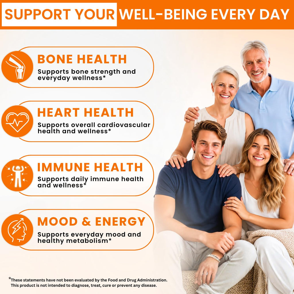 VITBOOST Vitamin D3 K2 Complex - 5000 IU (125 mcg) D3 & K2 (MK-7) 90 mcg | Easy to Swallow Vitamin D | Non-GMO | Gluten-Free | USA Made, 3rd Party Tested, 120 Capsules