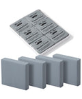 Mr. Pen- Kneaded Erasers, 1.44" x 1.36", 6 Pack, Gray