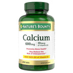 Nature's Bounty High Potency Calcium 600 + D Tablets - 0250ct, 1.17 Bottles (Pack of 2)