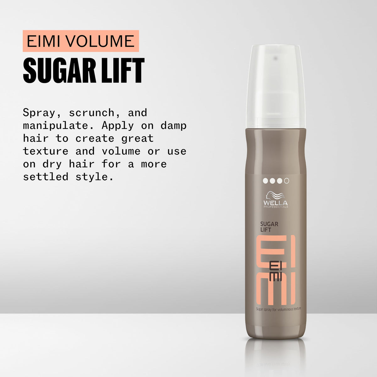Wella Professionals EIMI Sugar Lift Spray | For Volume & Texture